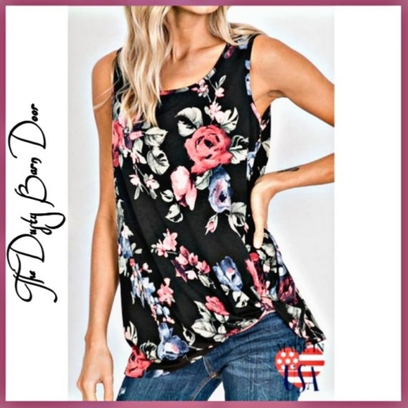 Floral Tank Top - Picture 2 of 6